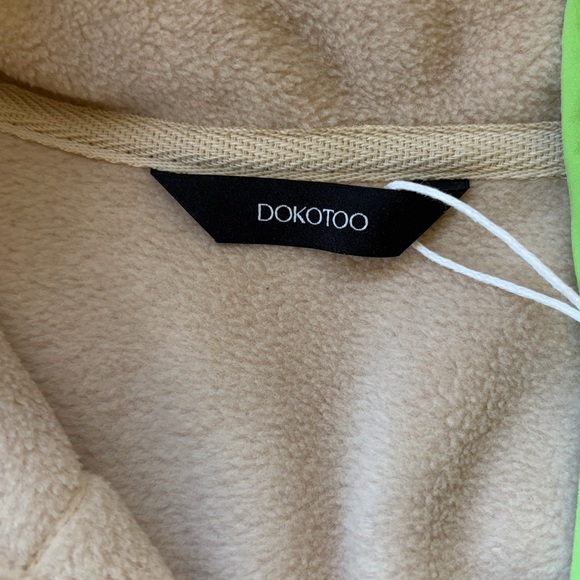 Anthropologie Dokotoo Oversized Fuzzy Fleece sweater Jacket - Picture 6 of 8